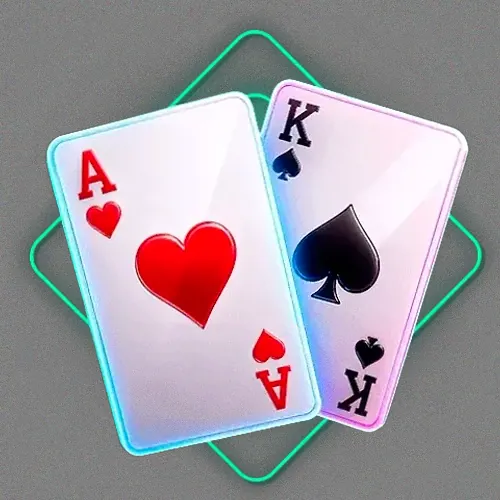 Ace and king playing cards
