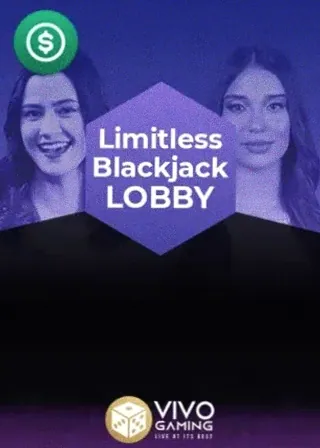 Limitless Blackjack Lobby live game cover