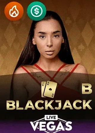 Blackjack B live game cover