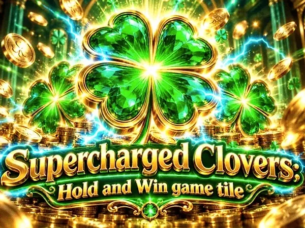 Supercharged Clovers: Hold and Win game tile at Run4Win