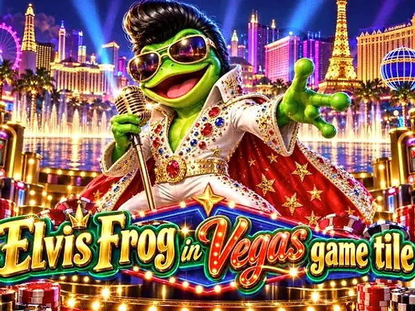 Elvis Frog in Vegas game tile at Run4Win