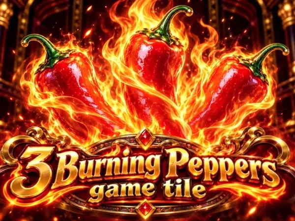 3 Burning Peppers game tile at Run4Win
