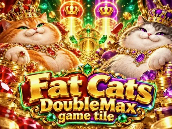 Fat Cats DoubleMax game tile at Run4Win